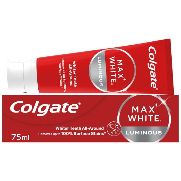 Colgate Max White Luminous Sparkling Mint Whitening Toothpaste