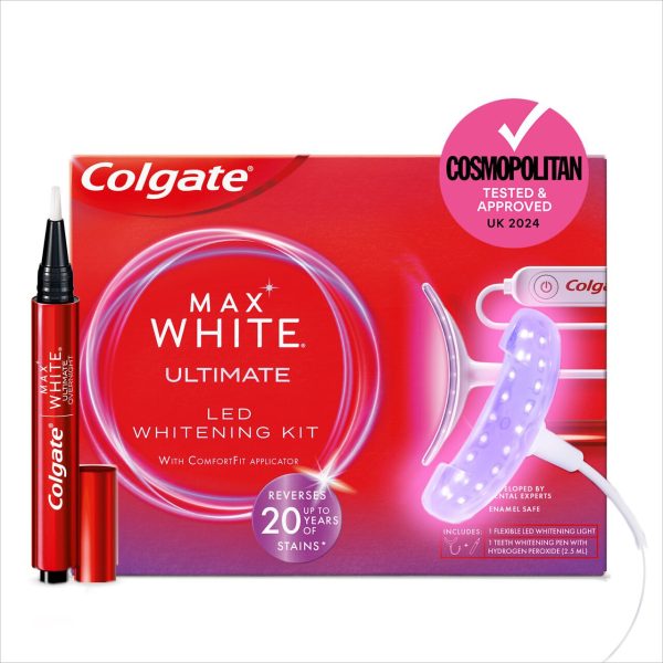 Colgate Max White Ultimate At Home LED Teeth Whitening Kit