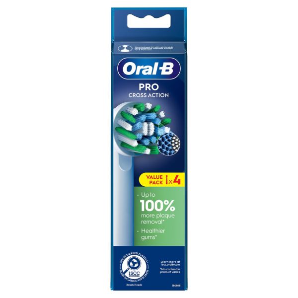 Oral-B Cross Action Replacement Electric Toothbrush Heads