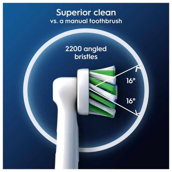 Oral-B Cross Action Replacement Electric Toothbrush Heads