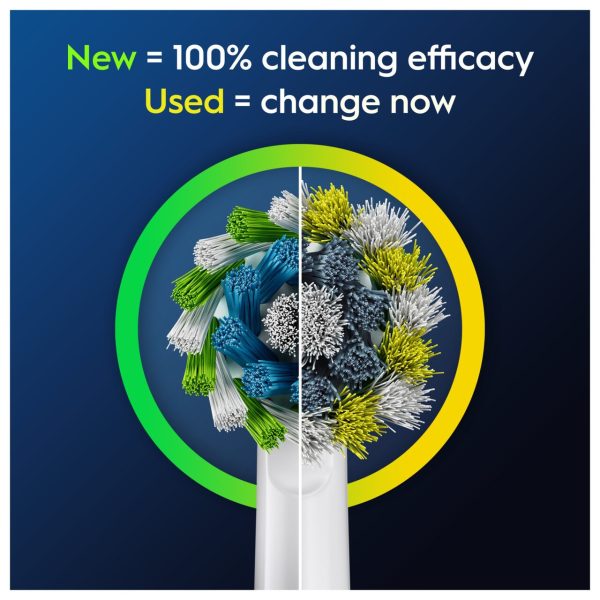 Oral-B Cross Action Replacement Electric Toothbrush Heads