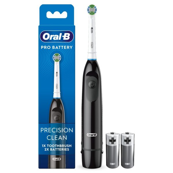 Oral-B Precision Clean Black Db5 Battery Toothbrush