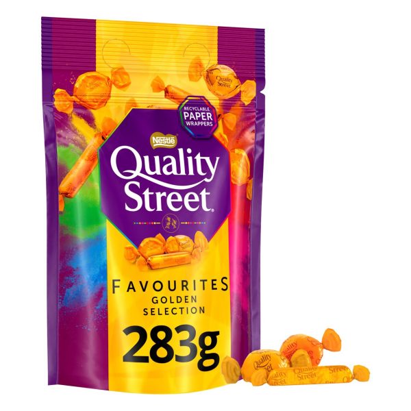 Quality Street Gold Pouch