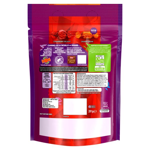 Quality Street Mixed Cremes Pouch