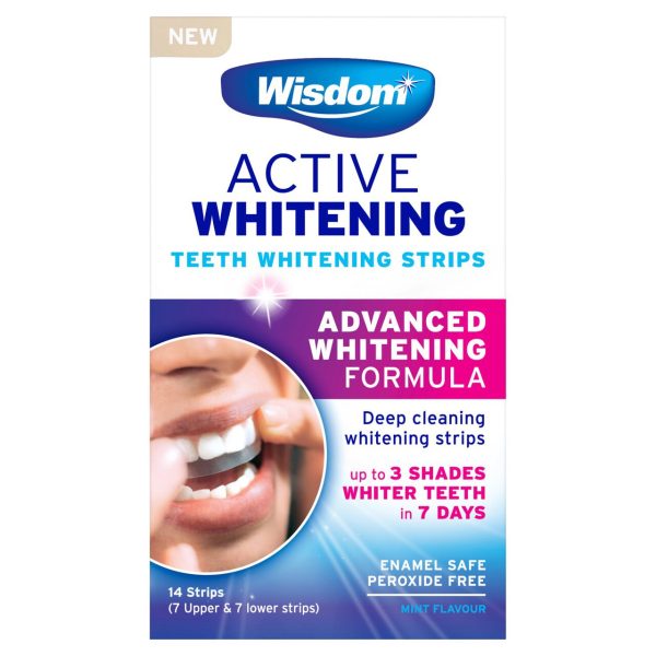 Wisdom Active Whitening Teeth Whitening Strips