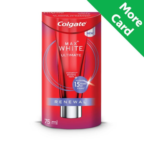 Colgate Max White Ultimate Renewal Whitening Toothpaste