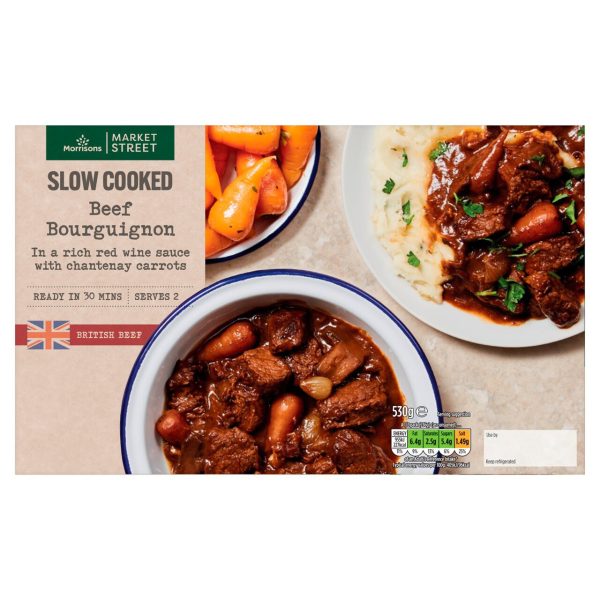 Slow Cooked Beef Bourguignon