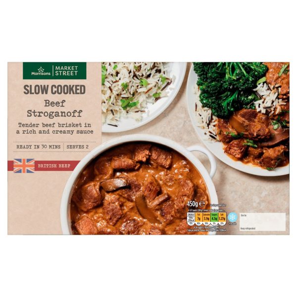 Slow Cooked Beef Stroganoff