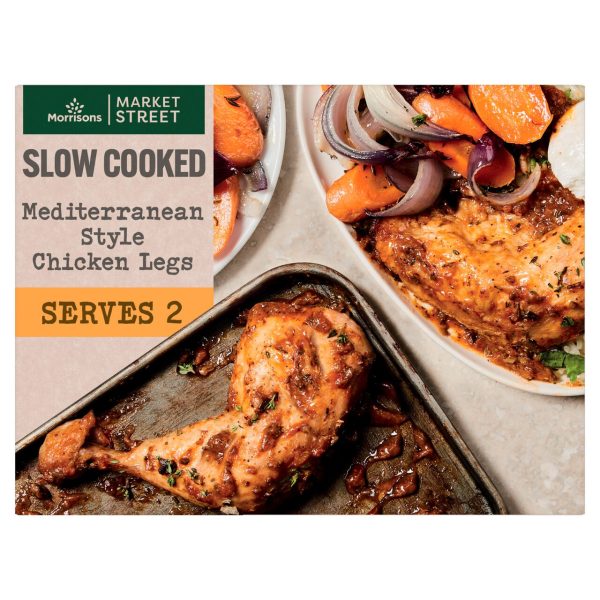 Slow Cooked Mediterranean Style Chicken Legs