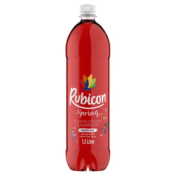 Rubicon Spring Black Cherry & Raspberry Sparkling Flavoured Water