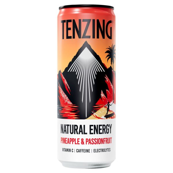 Tenzing Natural Energy, +Bcaa, Pineapple & Passion Fruit