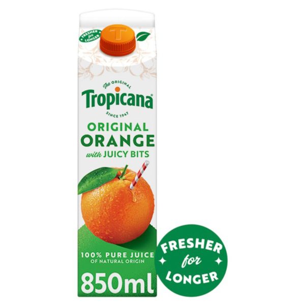 Tropicana Long Life Pure Original Orange Fruit Juice