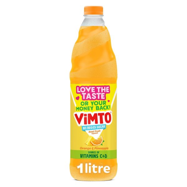 Vimto Fruit Squash Orange & Pineapple