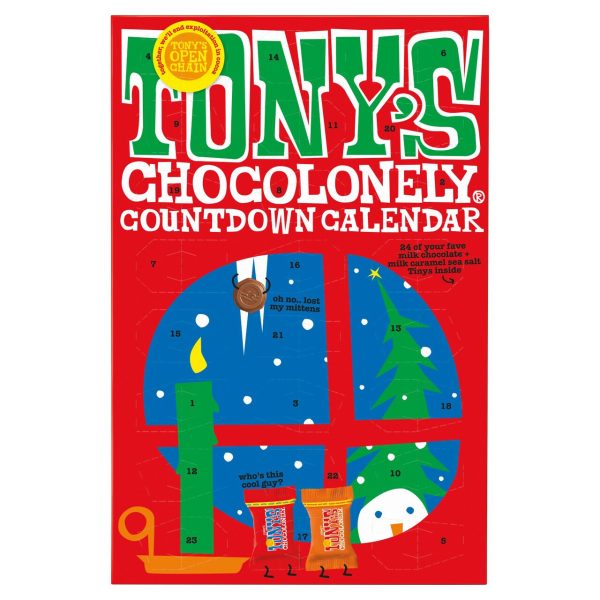 Tony's Chocolonely Countdown Calendar