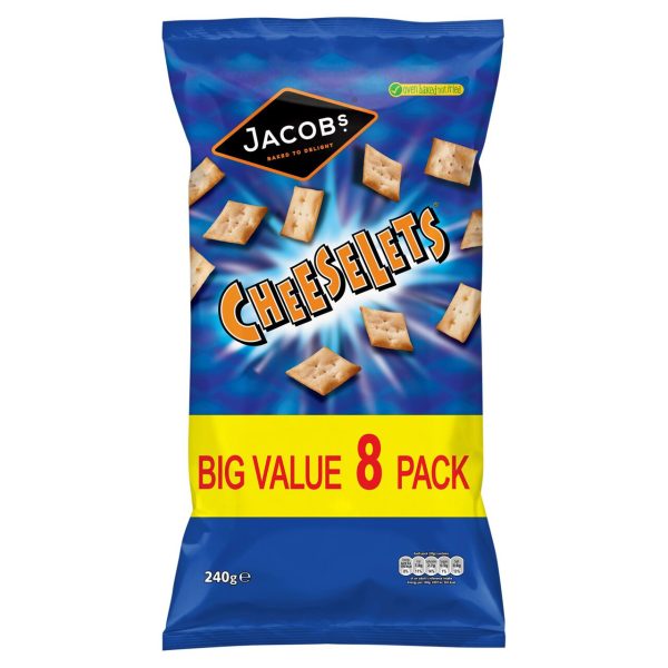 Jacob's Cheeselets Baked Snacks Multipack