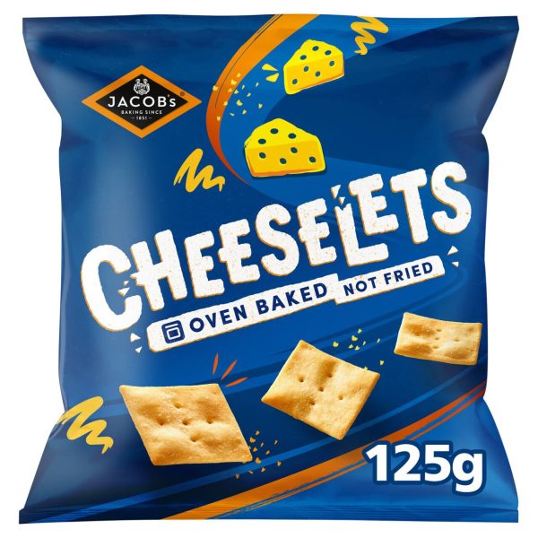 Jacob's Cheeselets Baked Snacks Sharing Bag