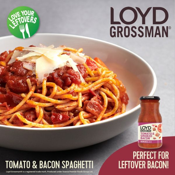 Loyd Grossman Tomato & Smoked Bacon Pasta Sauce