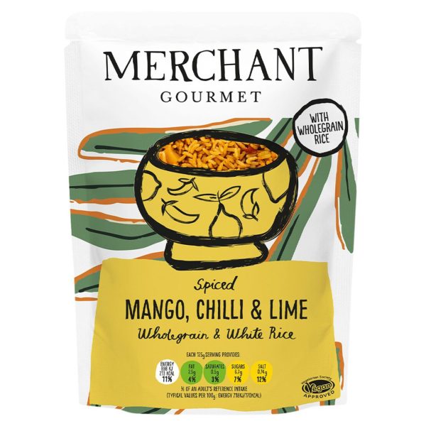 Merchant Gourmet Mango, Chilli & Lime Wholegrain & White Rice