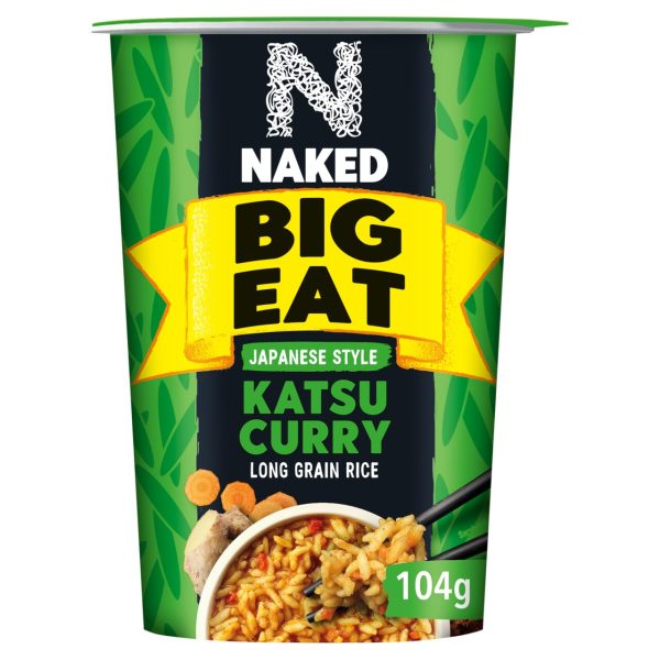 Naked Big Eat Japanese Style Katsu Curry Long Grain Rice