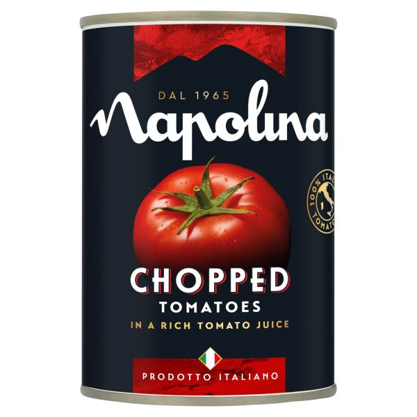 Napolina Chopped Tomatoes in a Rich Tomato Juice (400g)