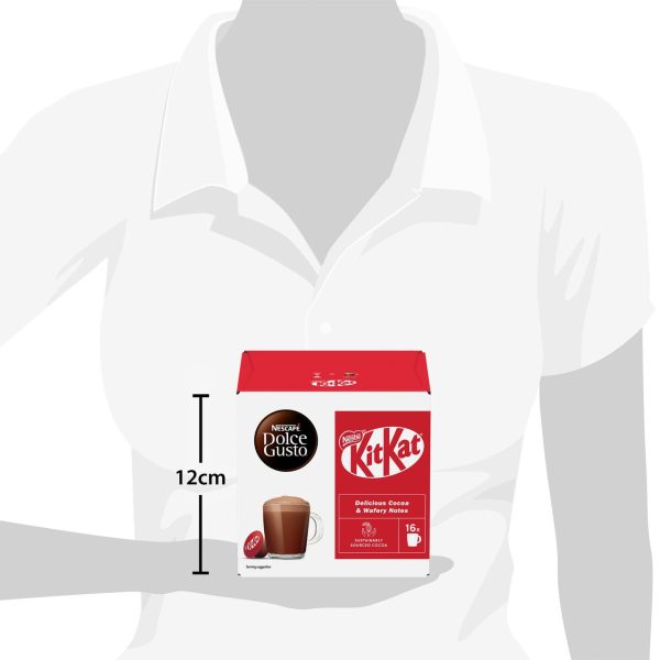 Nescafe Dolce Gusto KitKat Hot Chocolate 16 Capsules