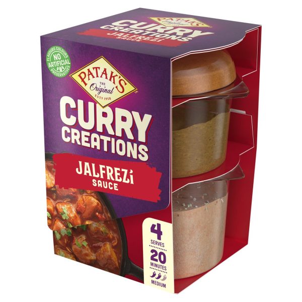 Patak's Jalfrezi Curry Creations Sauce Kit