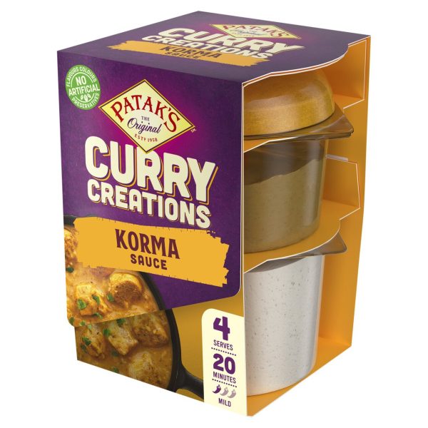 Patak's Korma Curry Creations Sauce Kit