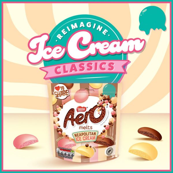 Aero Melts Neopolitan Ice Cream Pouch