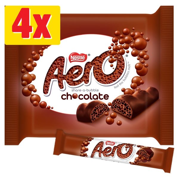 Aero Milk Chocolate Multipack Pack Of 4