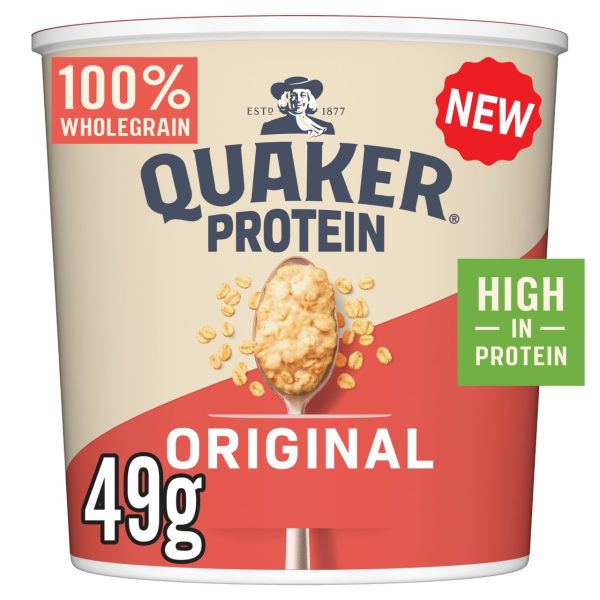 Quaker Oat So Simple Protein Original Porridge Pot