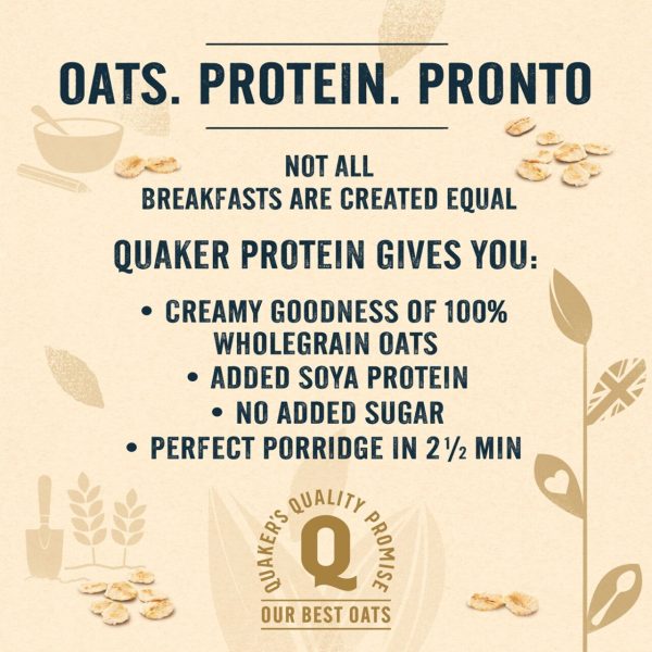 Quaker Oat So Simple Protein Original Porridge Pot