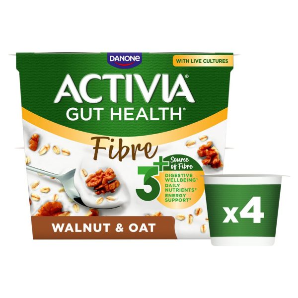 Activia Fibre Walnut & Oats