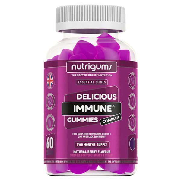 Nutrigums Immune Support Gummies Blueberry Flavour Gummies