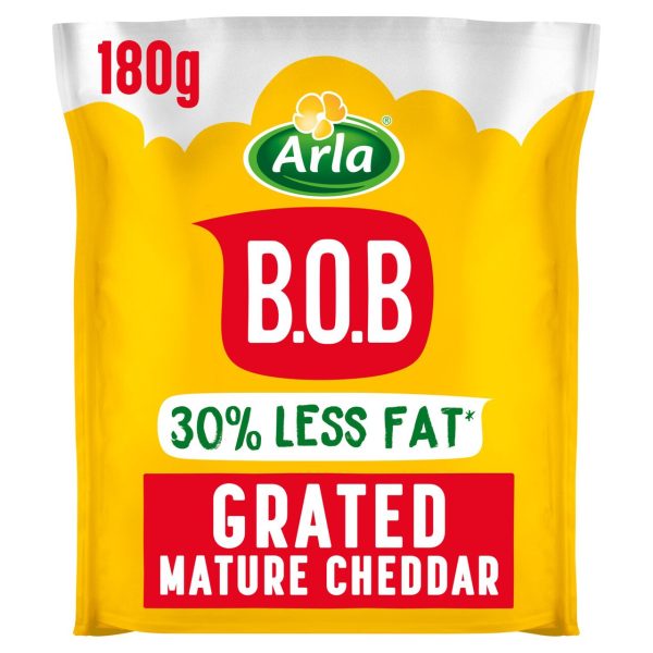 Arla B.O.B Grated Mature Cheddar Cheese