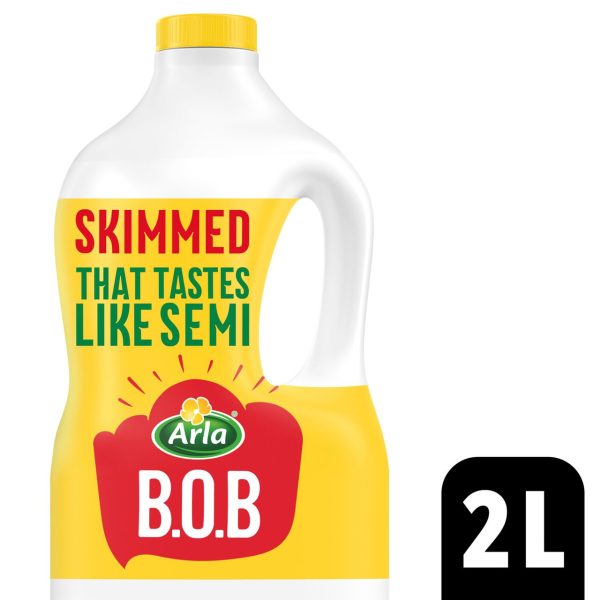 Arla BOB Skimmed Milk Tastes like Semi Skimmed