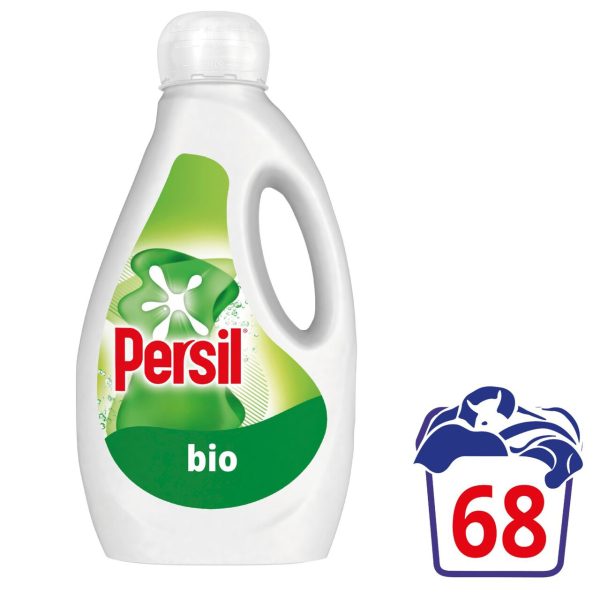 Persil Bio Liquid Laundry Washing Detergent 68 Washes