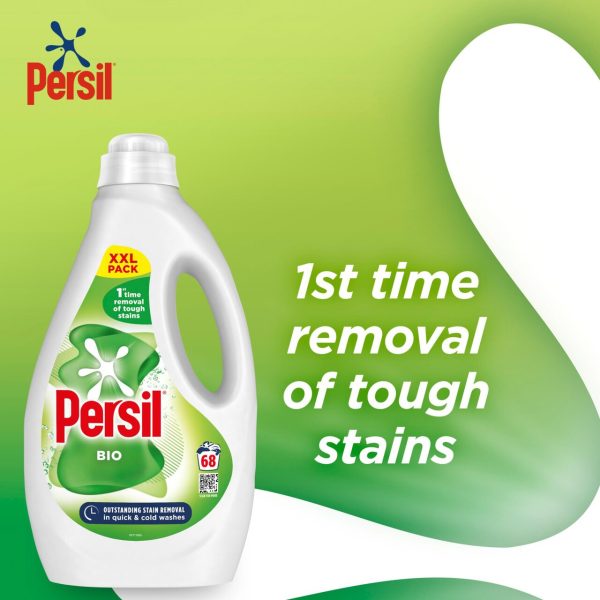 Persil Bio Liquid Laundry Washing Detergent 68 Washes