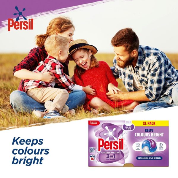 Persil Colour 3 in 1 Laundry Washing Detergent Capsules