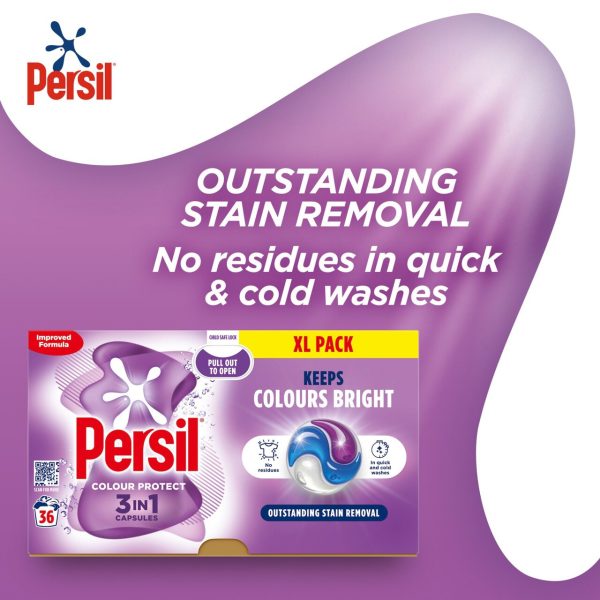 Persil Colour 3 in 1 Laundry Washing Detergent Capsules