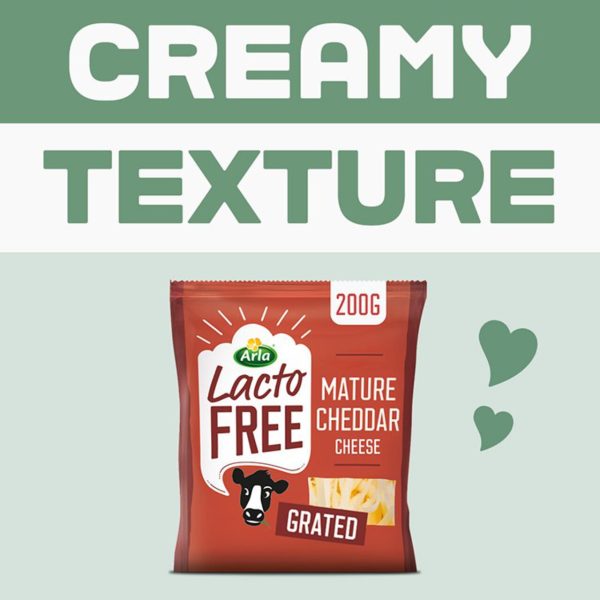 Arla Lactofree Mature Cheddar Grated Cheese