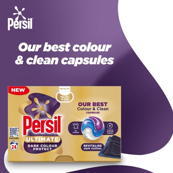 Persil Ultimate Dark Colour Protect Laundry Washing Capsules