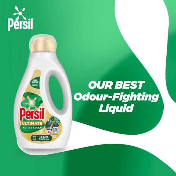 Persil Ultimate Liquid Detergent Active Clean 46 Wash