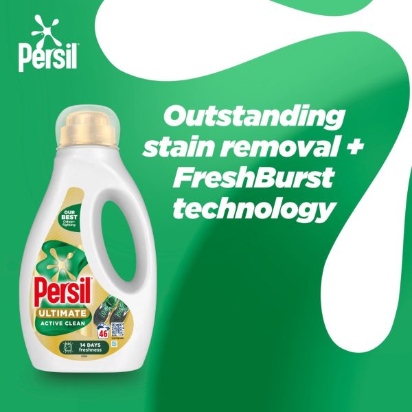 Persil Ultimate Liquid Detergent Active Clean 46 Wash