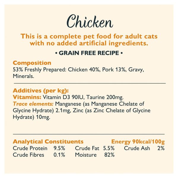 Lily's Kitchen Cat Chicken Tasty Cuts In Gravy