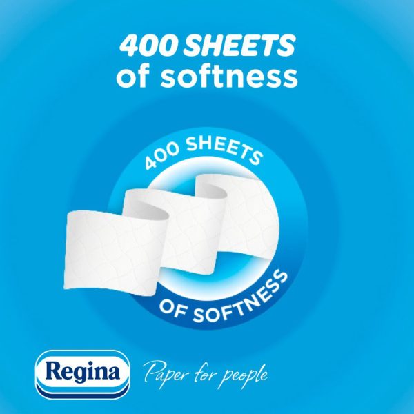 Regina Double Roll Toilet Tissue 12 Roll