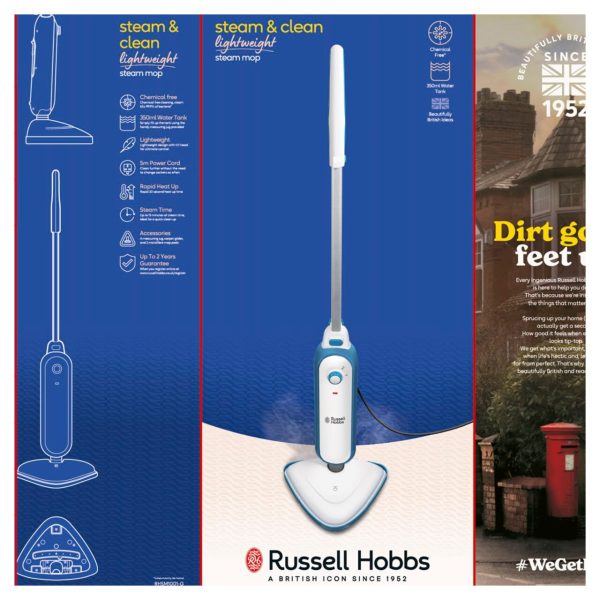 Russell Hobbs Steam & Clean Mop Pads