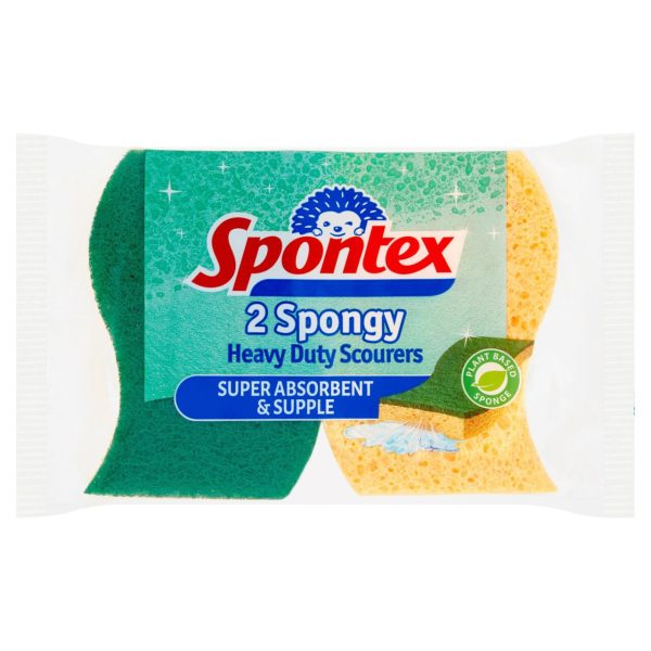 Spontex Heavy Duty Super Absorbent Scourer