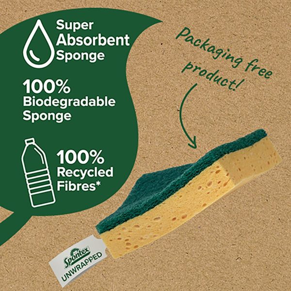 Spontex Unwrapped Scourer