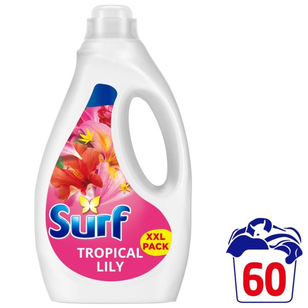 Surf Laundry Washing Liquid Tropical Lily 60 washes