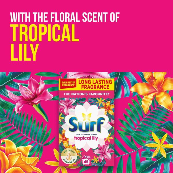 Surf Tropical Lily Washing Powder 45 Washes